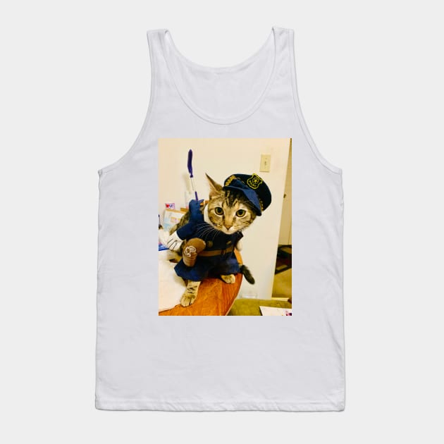 Gypsy the Keystone Kitty Tank Top by heyokamuse